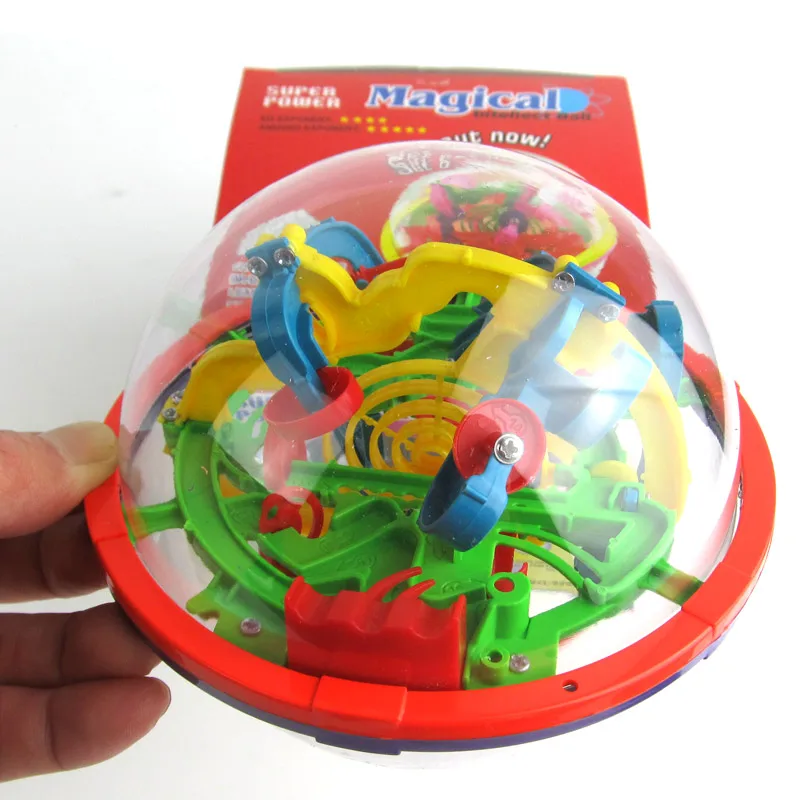 100 уровней 3D волшебный шар-лабиринт интеллектуальная игра-головоломка