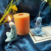 goddness mother earth candle mold gaia handmade 3d silicone clay mould candle mold candle making supplies