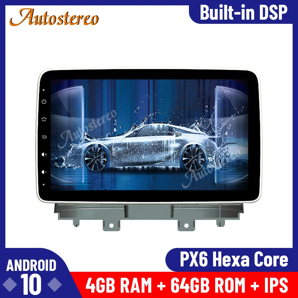 Для Ford Focus 2019 2020 2021 Android 8. 0 4G + 10 ГБ автомобильный радиоприемник с навигацией GPS