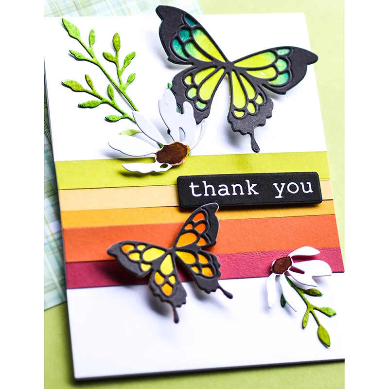 

2021 New Insect Animal Butterfly Silhouettes Metal Cutting Dies For DIY Craft Making Greeting Card Scrapbooking Album No Stamps