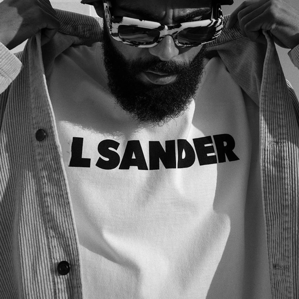 

Футболка женская из плотного хлопка, трикотажная в рубчик, с круглым вырезом, оверсайз, летняя уличная одежда, кремово-белый цвет