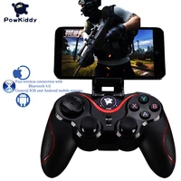 for pc gamepads wireless joystick controller support for bluetooth bt4 0 joystick for powkiddy mobile phone tablet tv box holder