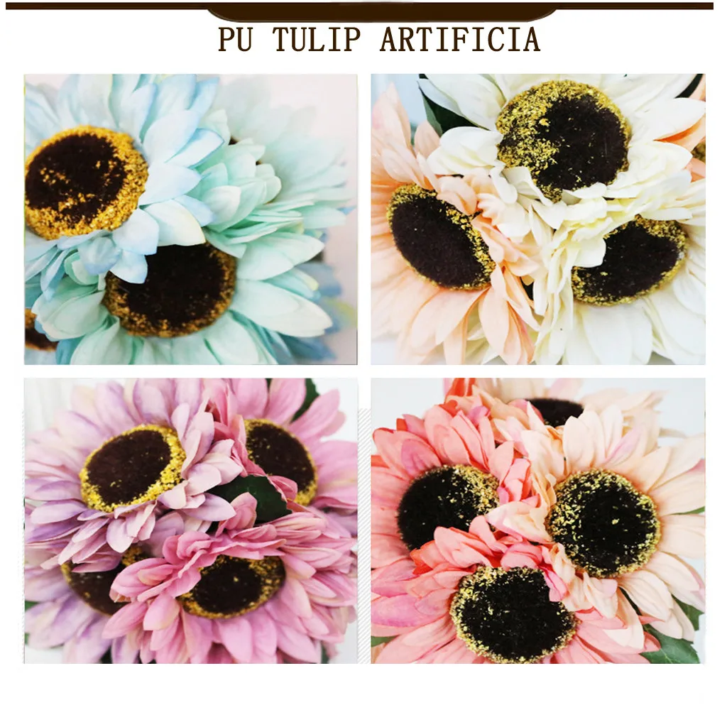 1 букет искусственных шелковых цветов украшение для стола свадебное книжная