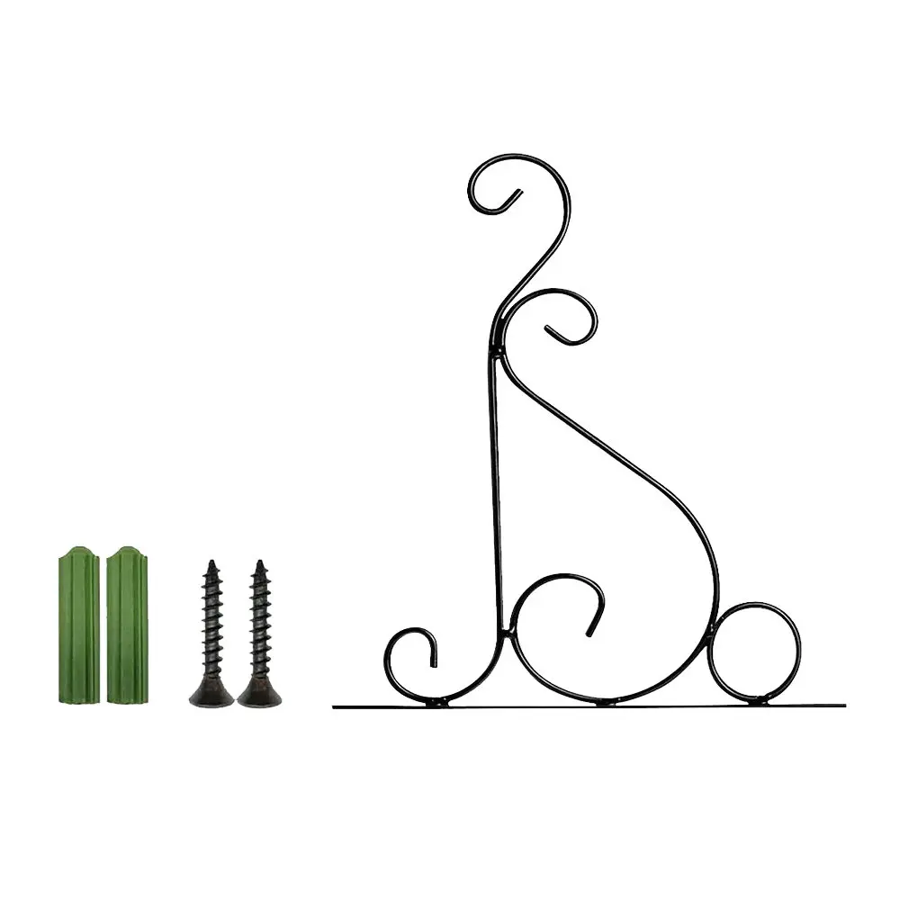 1 шт. настенный балкон крюка стены висячий цветочный горшок кронштейн цветочных