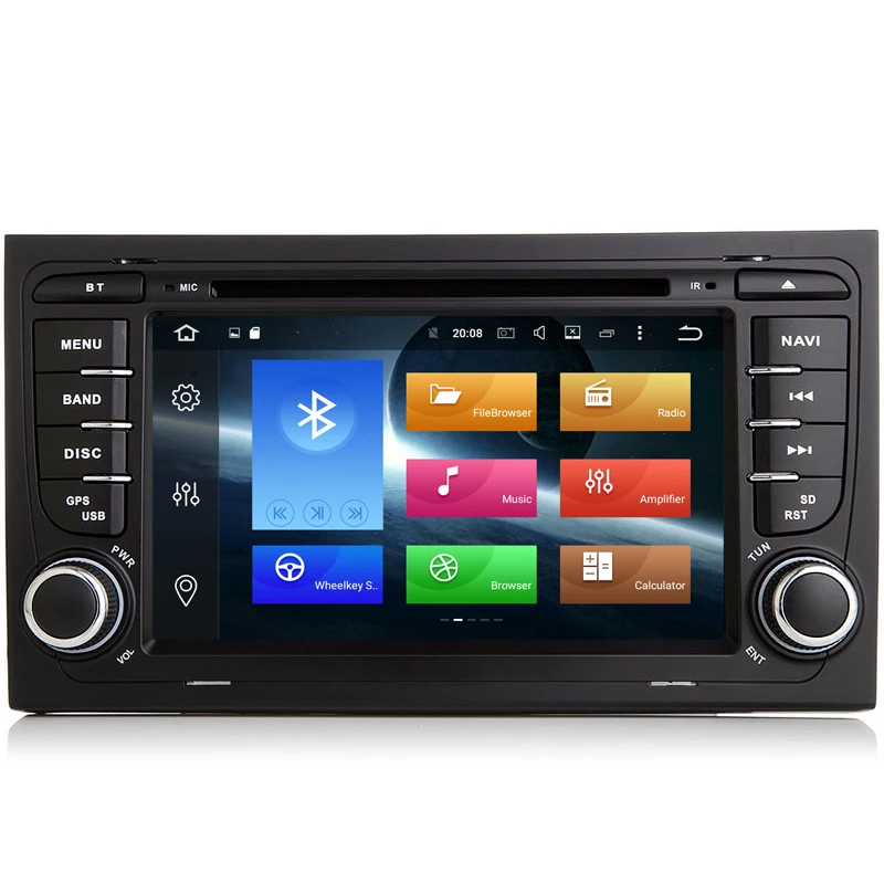 8 ядер Android 10 0 автомобильный DVD GPS для Audi A4 S4 2002 2008 Радио стерео Мультимедиа 4G RAM