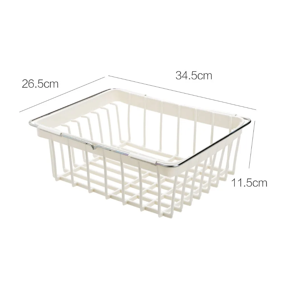 Выдвижная полка для посуды кухонная корзина хранения раковина слива миска
