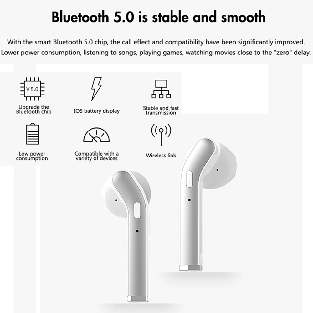 I11 tws беспроводные наушники 5,0 стерео Bluetooth наушники спортивные мини наушники гарнитуры с микрофоном для мобильного телефона Hifi наушники