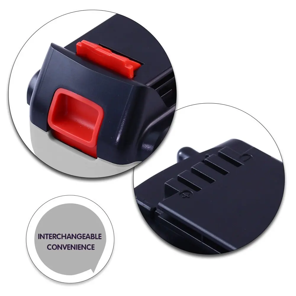 

Ockered Suitable 20V 6000mah Power Tool Rechargeable Lithium Battery For Balck&Decker LXB2040 LBXR20 LB20