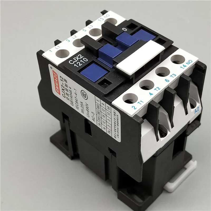 3 фазный двигатель магнитный контактор 12A P переменного тока полюсный 1NO 24V 110V 220