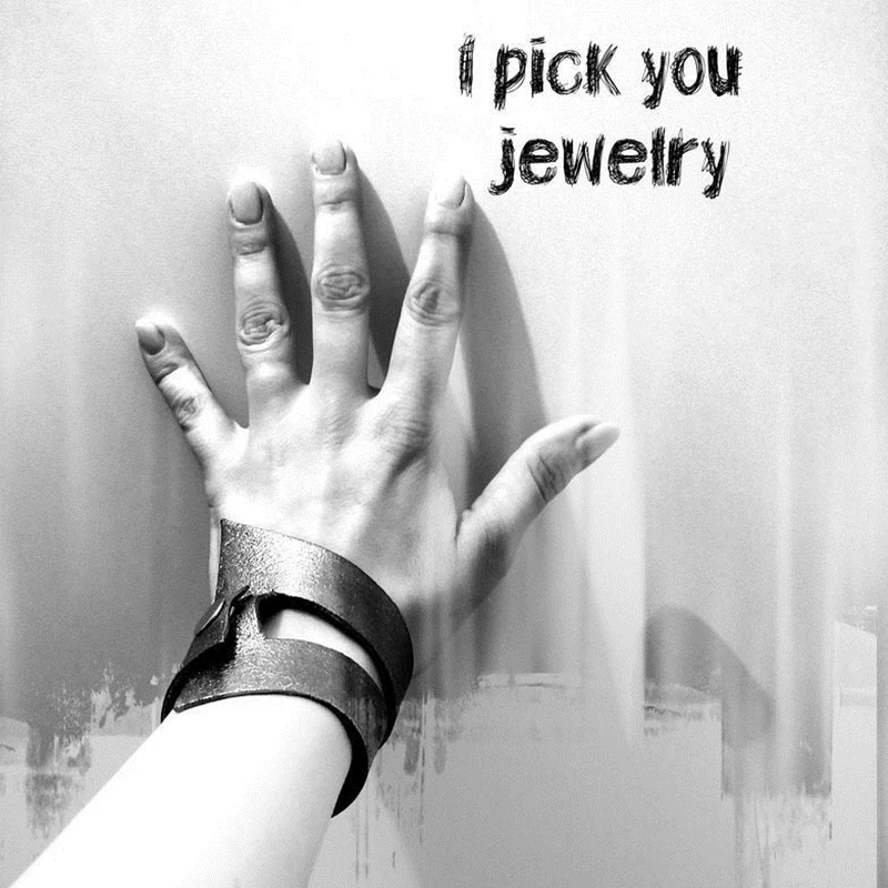 Женские Роскошные браслеты в стиле панк дизайнерские кожаные ручной работы