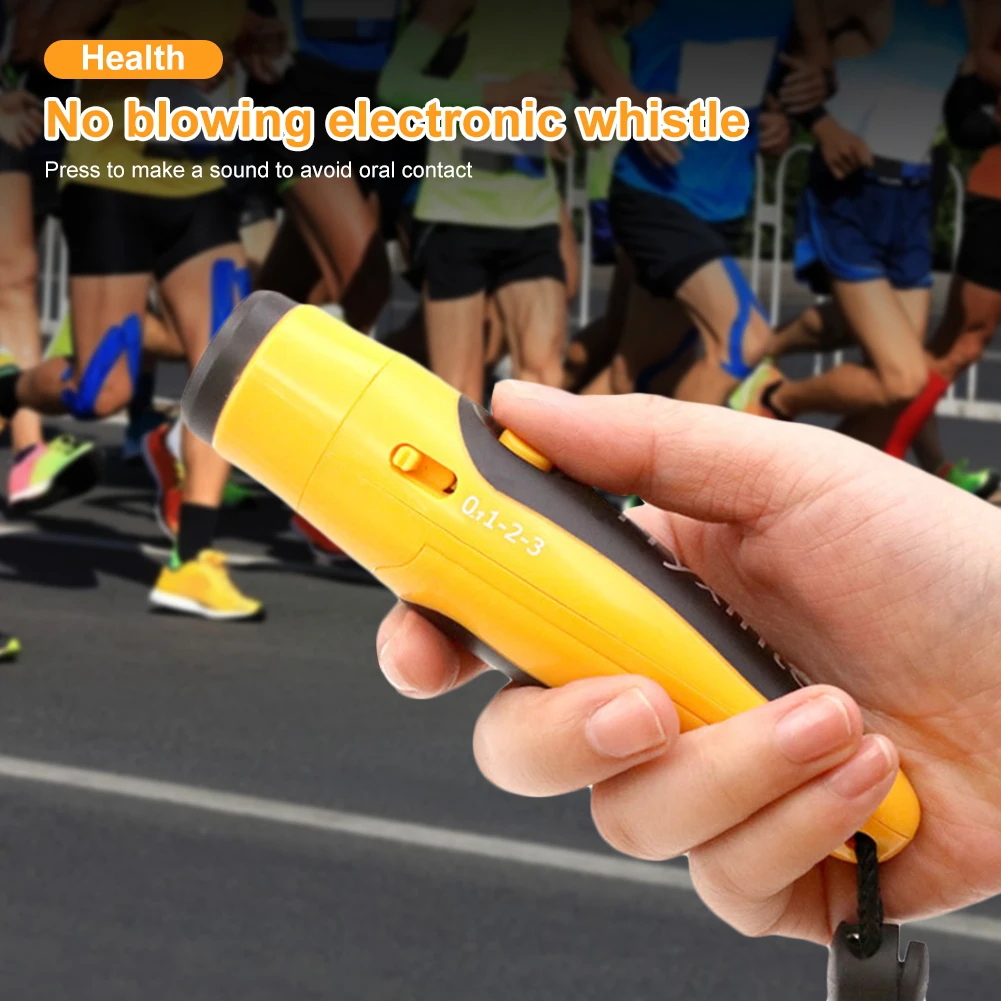 

Practical Electronic Electric Whistle Referee Tones Outdoor Survival Football Basketball Game Cheerleading Sports Whistle