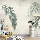 Фотообои на заказ 3D растение пальмовый лист Fresco гостиная ТВ диван спальня фон настенный домашний декор Papel де Parede Sala 3 D
