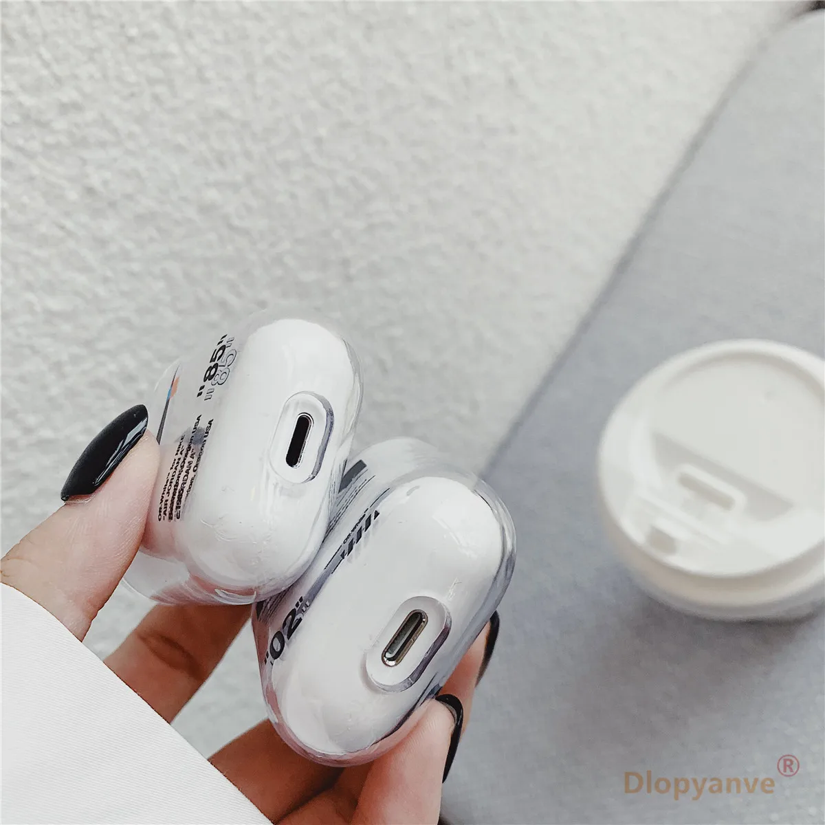 Для Apple AirPods чехол мультфильм Bluetooth наушники защитный Жесткий ПК для Air Pods