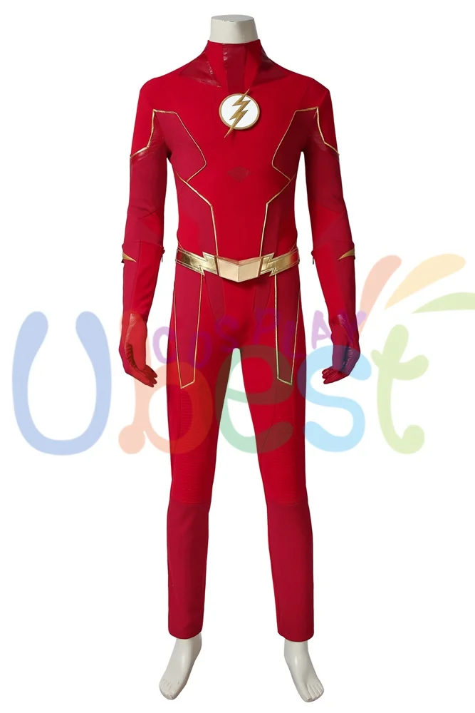 Флэш-костюм для косплея Barry Allen The Flash сезон 6