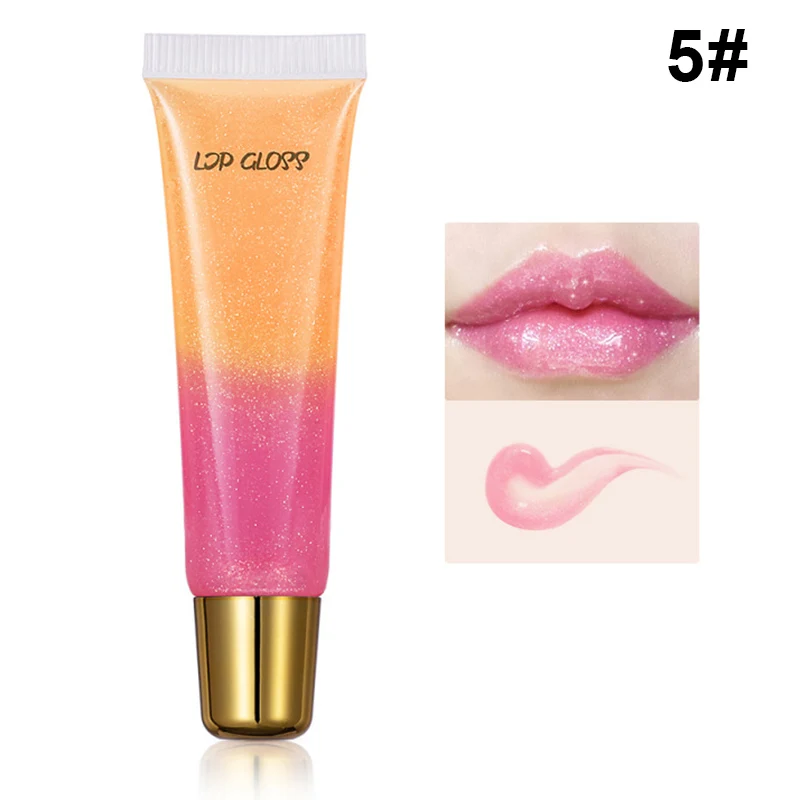 

Lip Glosses Moisturizer Lip Liquid Gradient Color Hose Lip Glaze Women Makeup Lipstick Lip makeup cosmetic