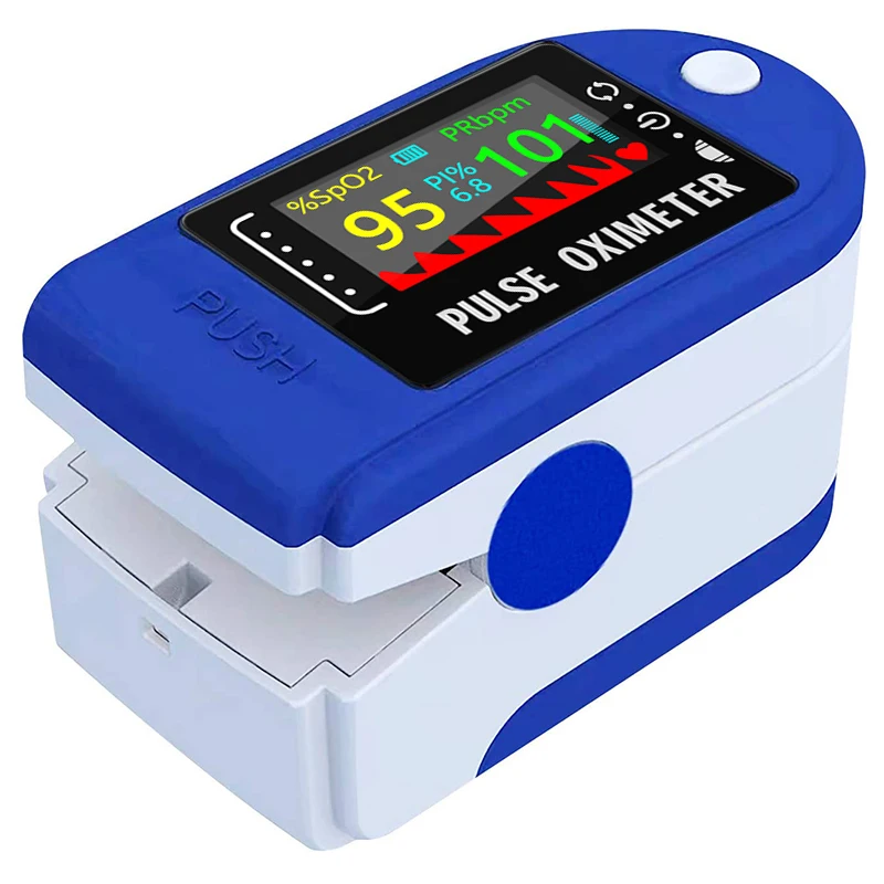 2021 Digital finger pulse oximeter OLED medical pulsioximetro SPO2 PR PI health alarm Fingertip oximetro |
