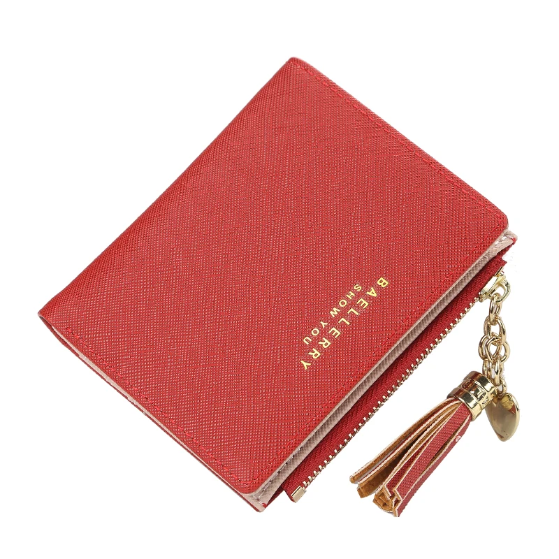 

Baellerry New Women's Wallet Short Coin Purse Fashion Wallets For Woman Card Holder Small Ladies Wallet Female Hasp Mini Clutch