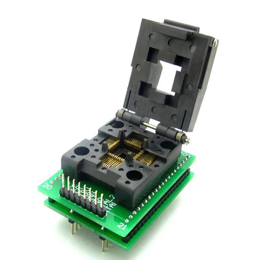 Программатор-адаптер TQFP44/LQFP44 /QFP44 К DIP40