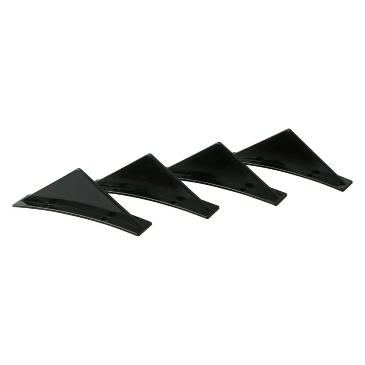 4x автомобильный внедорожник задний бампер диффузор Акулий плавник комплект