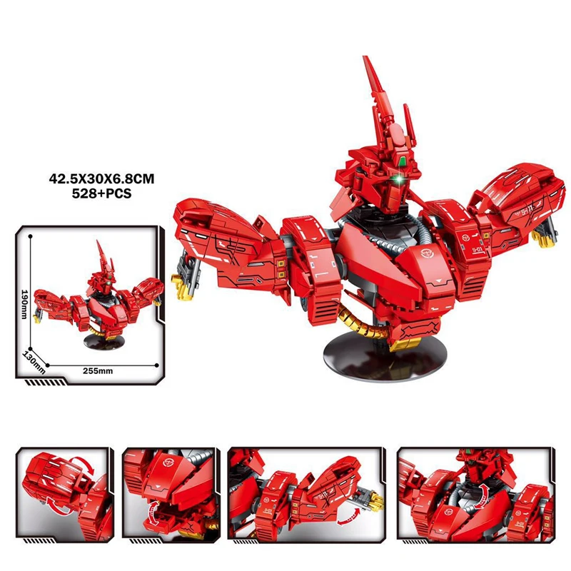 Трансформеры Робот воин бюст украшение голова скульптура креативные собранные