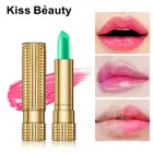 Губная помада Kiss Beauty 99% с алоэ вера, меняющая цвет от температуры, Увлажняющая помада, розовый оттенок, макияж, бальзам для губ TSLM1