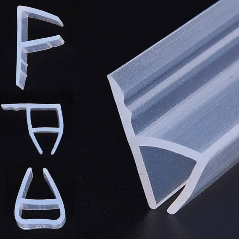 Высокая F/U/H форма стеклянная дверная Лента Уплотнительная силиконовая резиновая