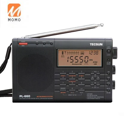 

Desheng Radio Portable Full Band High Sensitivity Digital Tuning Enthusiast Radio