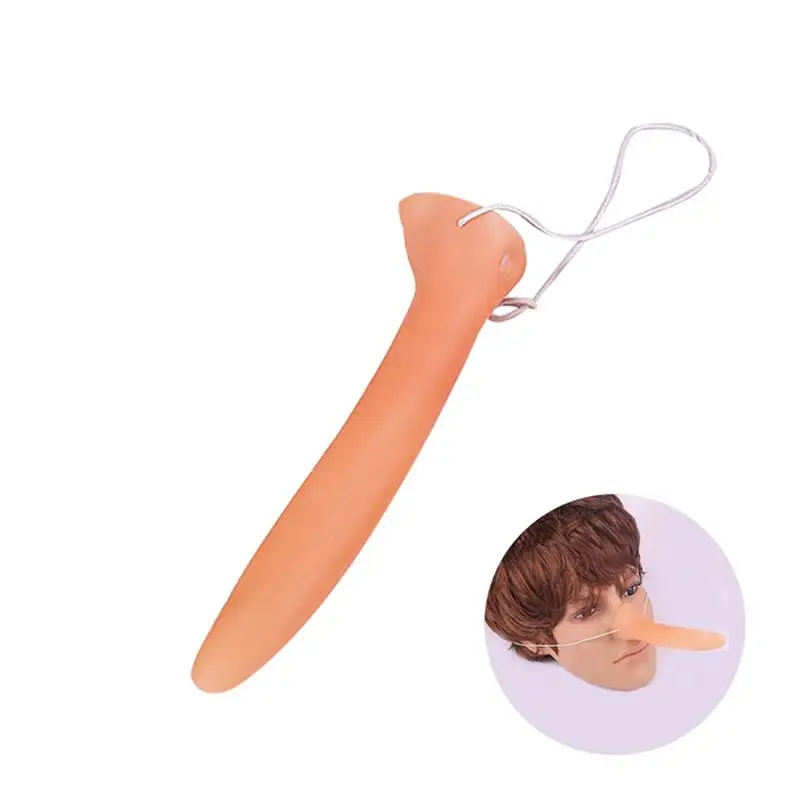 Латексный длинный нос деревянный Пиноккио носовые реквизиты детские игрушки для