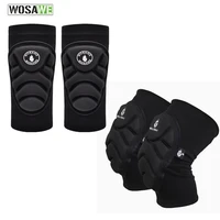 wosawe 4pcs eva extreme sports mtb bike motorcycle protection basketball knee guards support gear protector elbow and knee pads