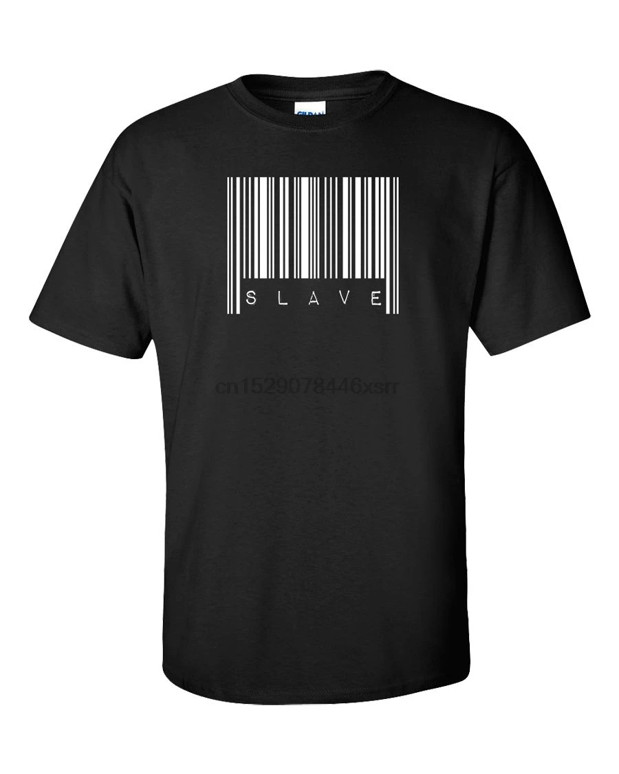 Футболка со штрих-кодом Smash Revolt Freedom Slave Anarchy Revolution Anti system Machine брендовая Хлопковая