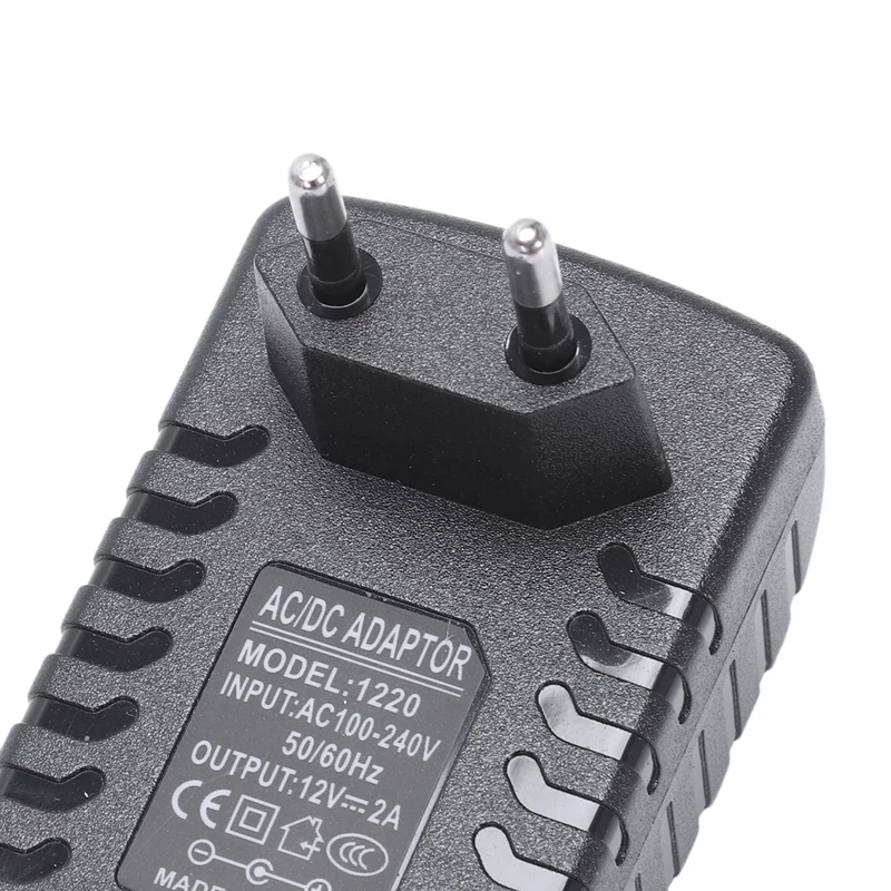 AC 100 240 V к DC 12V 2A адаптер питания для Светодиодный светильник s светодиодный