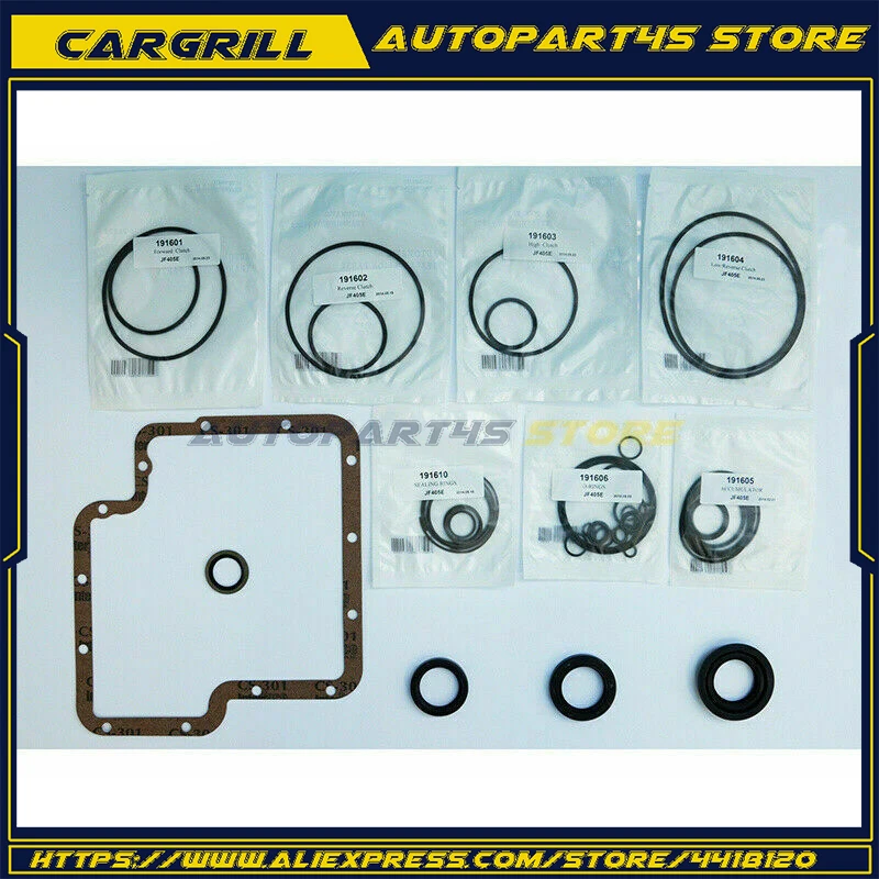 

JF405E, JF402E, SR410, SR412, SR413 Auto transmission overhaul kit