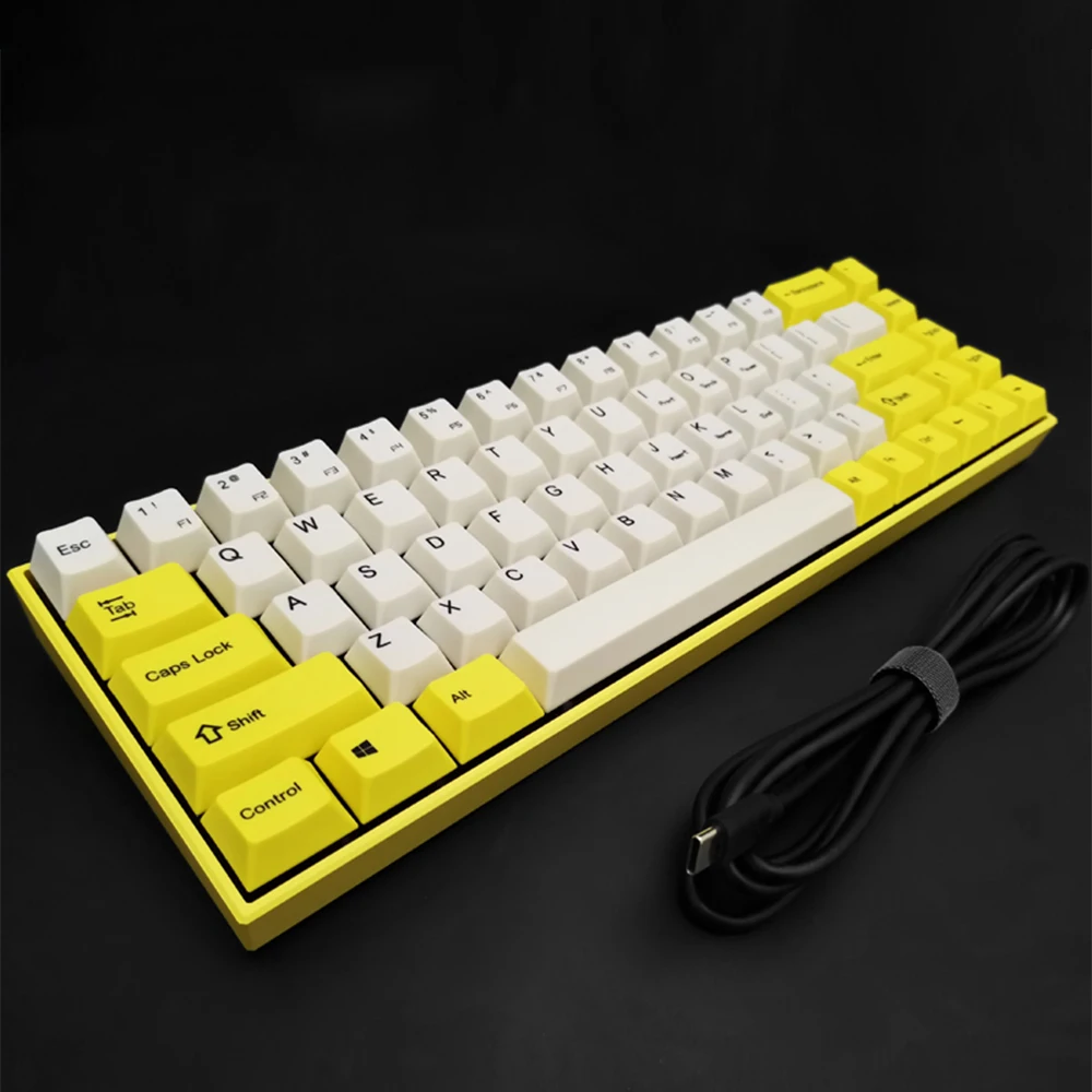 

68 , USB, Red Tea cherry, PBT
