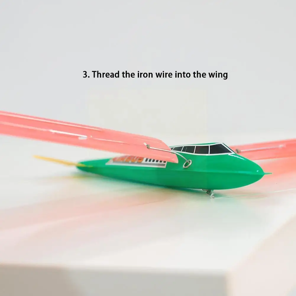 

Летающий воздушный змей в форме самолета, пластиковая модель самолета «сделай сам» для разборки, игрушечный самолет для сна, подарок для ма...