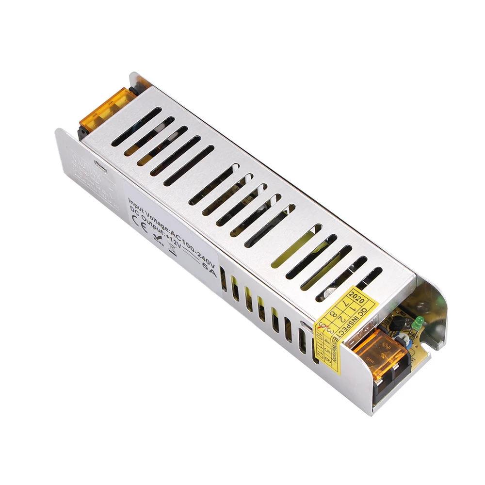 60 Вт вольт трансформатор источник питания освещения Светодиодный драйвер