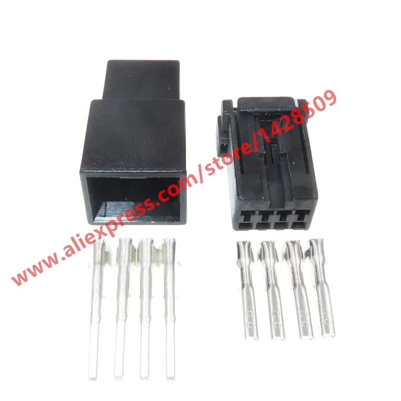 

5 Sets 4 Pin Automotive Wiring Harness Connector Female Male Car Connectors