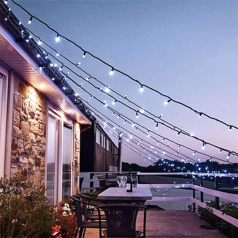

Solar String Lights Indoor Outdoor Decorative Lights 200 LED 8 Modes Waterproof Lights for Tree Garden Patio Room