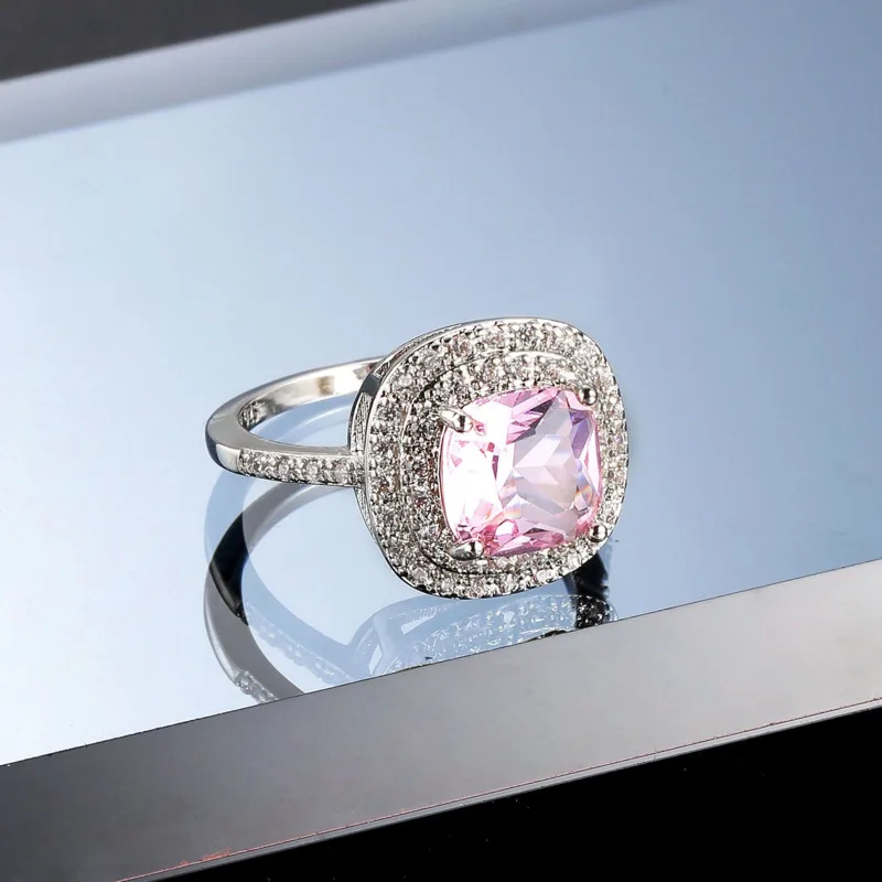 Женское кольцо с драгоценным камнем Anillos Yuzuk обручальное натуральным Сапфиром И