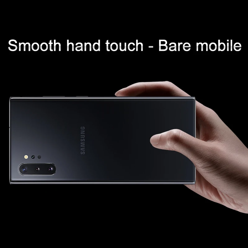 Imak гидрогель пленка для samsung Galaxy Note 10 плюс сзади спереди Экран защитный прозрачный Олеофобное