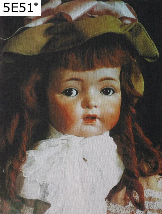 

Тканевый обеденный коврик Zakka с ручным принтом из хлопка и конопли, коврик для мыши, фартук, карманная Античная кукла