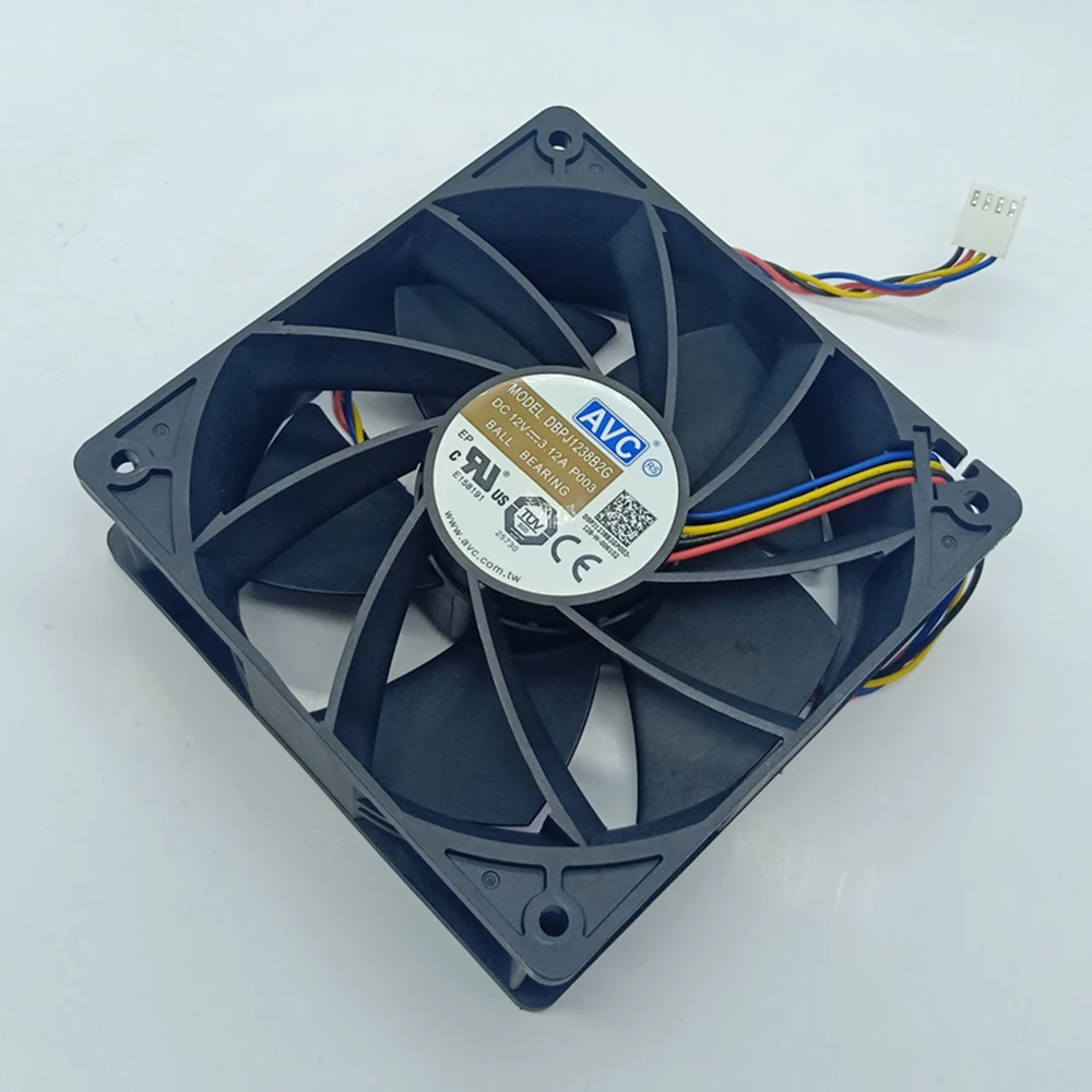DBPJ1238B2G для AVC 12038 12V 4 провод PWM вентилятор охлаждения насилие мощный