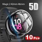 10 шт., мягкий защитный чехол с изогнутыми краями для Huawei Honor Magic Watch 2 42 мм 46 мм, защита экрана (не стекло)
