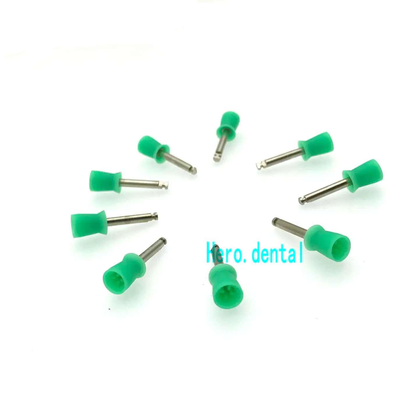 100 шт. Стоматологическая профилактическая чашечка резиновые лака для ногтей