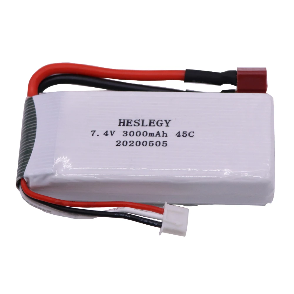 7 4 В 3000 мАч Lipo battery 2S T/SM/Банановая вилка для Syma X8C X8W X8G X8 RC Quadcopter 12428 12423 Аксессуары