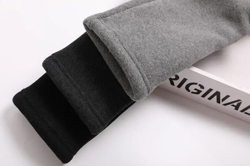 Winter Black Warm Fleece Leggings Skinny Thick Casual Wool Velvet Leggings Women Lambskin Cashmere Leggings