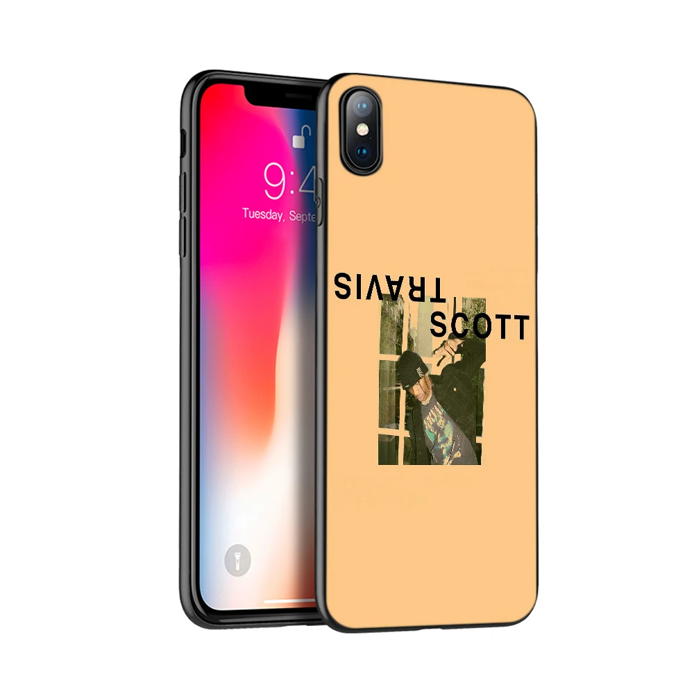 50011 Черный чехол ТПУ для iphone 5 5s se 6 6s 7 8 plus x 10 чехол силиконовый чехол для iphone XR XS 11 pro MAX чехол Трэвиса Скотта astroworld - Цвет: 50011