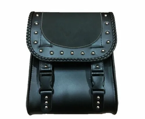 Универсальный из искусственной кожи мотоцикл седельная сумка двойной