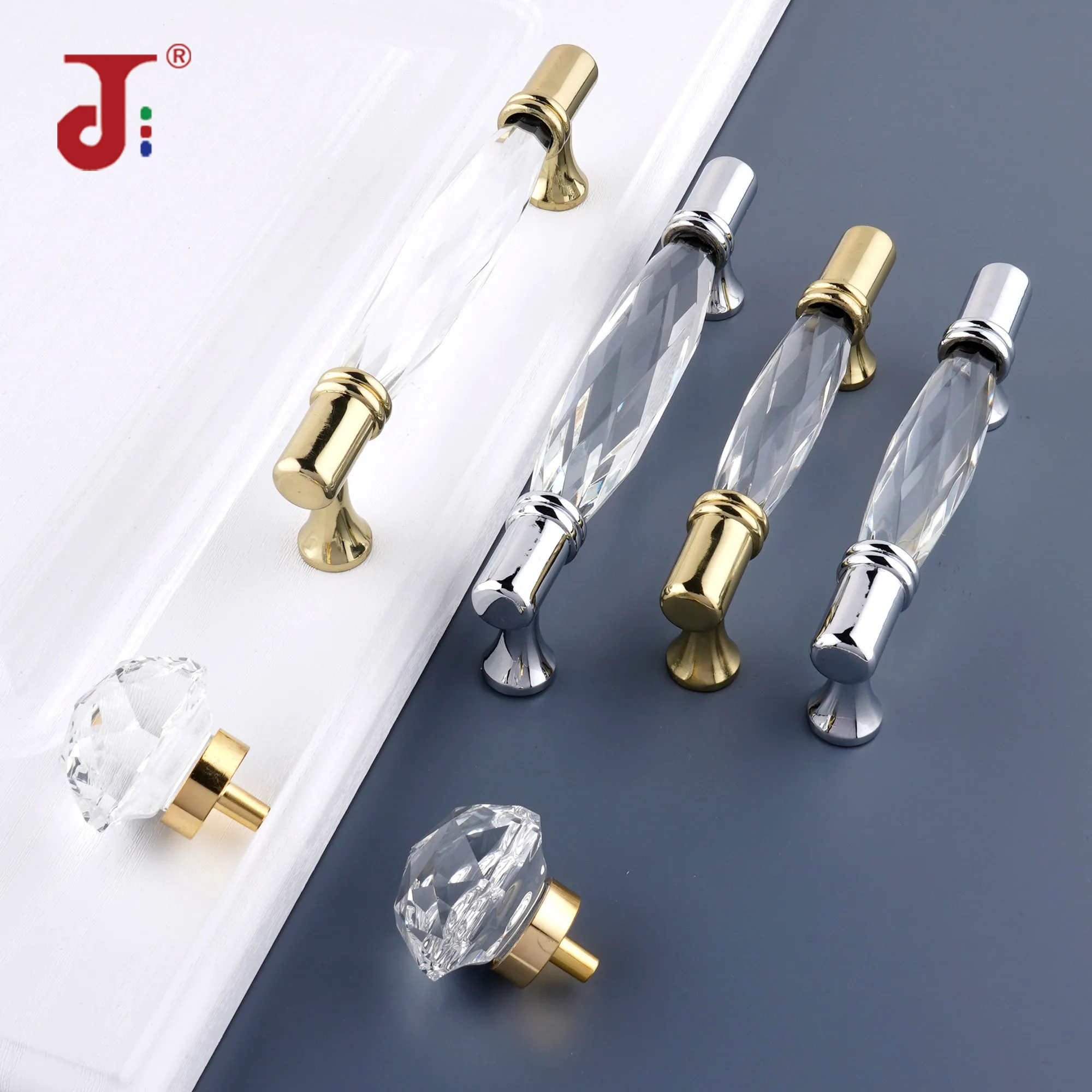 96/128 мм Высокое качество с украшением в виде кристаллов из цинкового сплава для