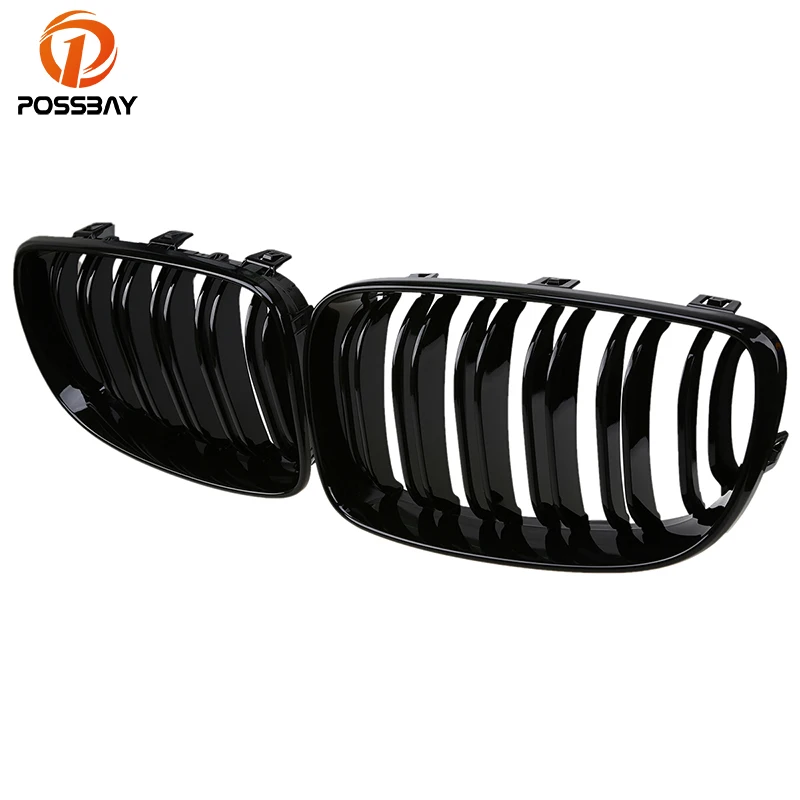 Автомобильная решетка радиатора POSSBAY для BMW 1-Series E88 123d/125i/128i/135i Cabrio 2008-2014 глянцевый