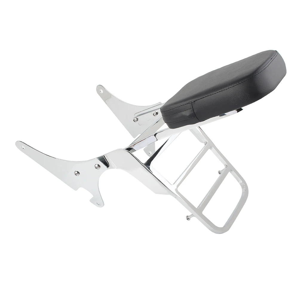 

VN400 VN800 Motorcycle Sissy Bar Backrest Luggage Passenger Rack Pad For Kawasaki Vulcan VN 400 800 1995-2009 2010 2011 2012